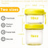 LKTKJDS 26 oz 100% On the Go Yogurt Parfait Snack Cup with Spoon & Lid, Leak Proof Granola Holder for To Go Breakfast