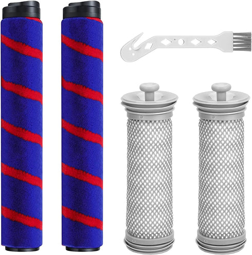 SaferCCTV Replacement Filter Compatible with Tineco A10 A11 Hero/Master Vacuum Cleaner 2 Pack Pre Filter with Roller