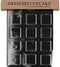 Dress My Cupcake Plain Square Mints Chocolate Candy Mold
