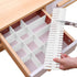 Adjustable Drawer Divider DIY Storage Organizer for Tidying Clutter in Kitchen, Bathroom, Bedroom, and Office