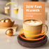 KRGMNHR 36W 3-Temp Settings, Coffee Mug Warmer, Fastest Heating Temperature, Coffee Cup Warmer for Desk Auto Shut Off