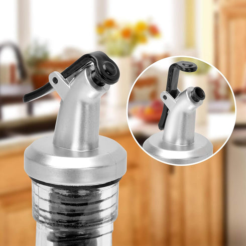 Set 2Pack, 12 Oz (2PCS onlyfire Olive Oil and Vinegar Dispenser - Stainless Steel Oil Bottles Dispenser for Kitchen