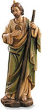 Catholic Saints Figurine - Toscana Collection Religious Statue, 8" H, Saint Jude