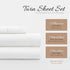 Linen Market 3 Piece Double-Brushed Patterned Microfiber Twin Sheet Set - Oeko-TEX Certified Ultra Soft & Wrinkle-Free
