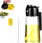 2 in 1 Oil Sprayer & Dispenser for Cooking | 16oz/470ml Glass