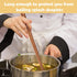16.5 Inches Wooden Cooking Chopsticks, 2 Pairs Reusable Long Anti-Slip Chopsticks for Noodles, Frying, Hotpot