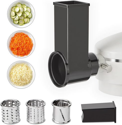 Instant Pot Slicer/ Shredder Attachment for Instant Stand Mixer Pro, Includes 2 Shredding Blades, Slicing Blade, Food