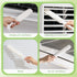 Air Conditioner Fin Comb Cleaner Kit, Quick Cleaning Brush with 5 Replaceable Brush Clothes