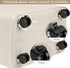 90L DOKEHOM X-Large Laundry Basket with Removable Wash Bag on Wheels, Collapsible Rolling Laundry Hamper, Foldable