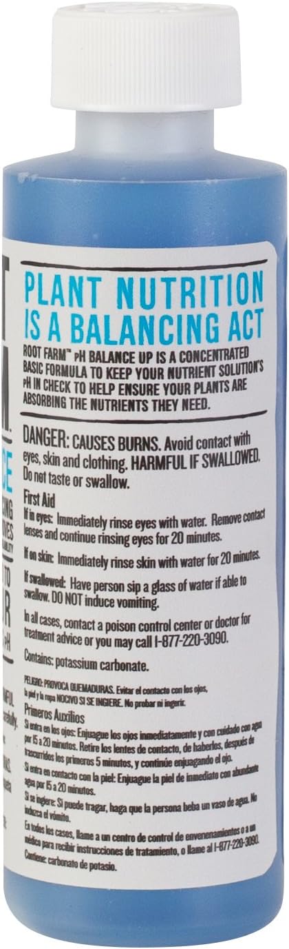 8 oz Root Farm pH Balance Up For Hydroponic Plants