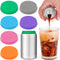 6 Pack Silicone Soda Can Cover Lids, Reusable Soda Can Lids Beer