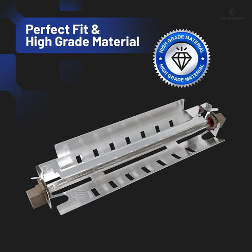 All-in-one Repair Maintenance Kit - Includes WR51X10055 Defrost Heater, WR55X10025 Temperature Sensor for GE