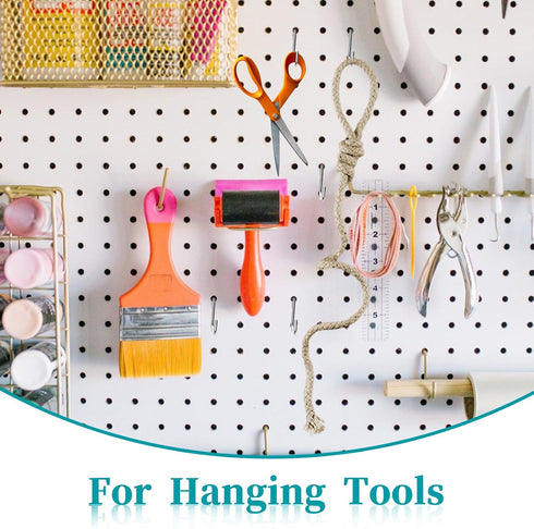 60 PCS S Hooks for Hanging, Mini Metal Hanging Hooks, S Shaped Iron Wire Hook Hanger for Jewelry, Kitchenware, Silver