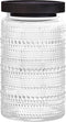 WACOI Glass Jars with Wooden Lid 32oz, Glass Canisters Glass Jars Food