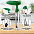 Zulay Premium Apple Corer, Easy to Use Durable Remover for Pears, Bell Peppers, and Apples - Stainless Steel Green