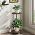 2 23" YINMIT Plant Stand Indoor, Tier Small Plant Stand, Tall Metal Spindle Poles Plant Stands, Corner Flower Pot