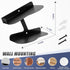 Floating Shoe Shelves - Sturdy Wall-Mount Sneaker Display Rack