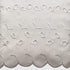 FRESH IDEAS Eyelet Ruffled Pillow Sham Euro, Ivory