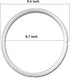 TamBee Silicone Sealing Ring - Pressure Cooker Replacement Parts Gasket Set of 9 for 5qt 6qt