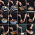 Copper Kitchen Utensils Set, 13 Pieces Stainless Steel Cooking Tools with Titanium Rose Gold Plating and Holder