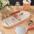 VanEnjoy White Ceramic Vanity Tray for Bathroom Counter, Long Narrow Tray for Kitchen Counter Soap Bottles