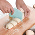 5-Pack Dough Scraper Bowl | Food-safe Plastic Dough Cutter, Flexible Bench Multipurpose Food Scrappers for Bread Dough,