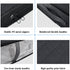 StorageRight 3-Pack Foldable Storage Bins for Clothes, Under Bed Containers for Organizing Clothing, Bedroom, and