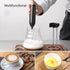 Powerful Electric Milk Frother Set, Rechargeable Drink Blender with Stand, Handheld Milk Frother for Coffee, Matcha