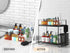 Countertop, Counter LEMIKKLE Bathroom Organizer Organizer for Bathroom Decor, Wooden Sink Shelf for Vanity Storage