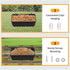 CENCODE 5 3pack Hanging Chicken Feeder Trough and Goat Feeder, Sheep Deer Poultry Dogs Deers Gooses Duck Fence, Quart
