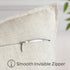 Pack 2 18 18 Inch OTOSTAR of Linen Solid Throw Pillow Covers x Boho Decorative Pillowcases Soft Accent Pillow Covers