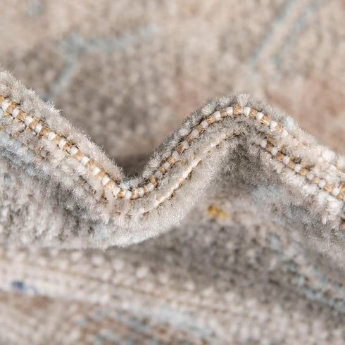 Unique Loom Whitney Collection Traditional Border Area Rug, 2' 2 x 3' 0 Rectangular, Cloud Gray