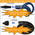Turbo Brush Head with 1 1/4-Inch Connection, Vacuum Hose Adapter Kit for Easy Pet Hair Removal
