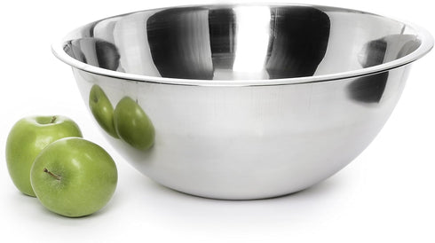 YBM HOME Stainless Steel Mixing Bowl - Premium Polished Mirror Nesting Bowl for Cooking and Serving, 10.25 Quart