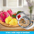 12-Blade Apple Slicer, HEAVY DUTY Apple Corer, Stainless Steel Apple Cutter Divider Pitter Sturdy and Sharp
