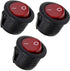 BLOLACDZ 6-Pack On Off Power Switch for Hoover Vacuum Cleaners, Compatible with Multiple Models, 2-Pin 125V 10A