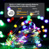 pozzolanas 8 Pack 7ft 20 Multicolor Battery Operated String Lights - Waterproof Fairy Lights with LEDs for Home, Mason