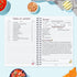 PECULA Recipe Book, 5.6"x 8.2" Blank Recipe Notebook to Write Your Own Recipes, Holds 170 Recipes