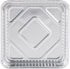 Pack of 20 Extra-Thick Disposable Aluminum Baking Pans, Standard Size 8” x 8” Recyclable Cooking Tins