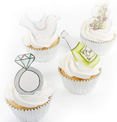 CUTIE CUPCAKE WEDDING SET - 4
