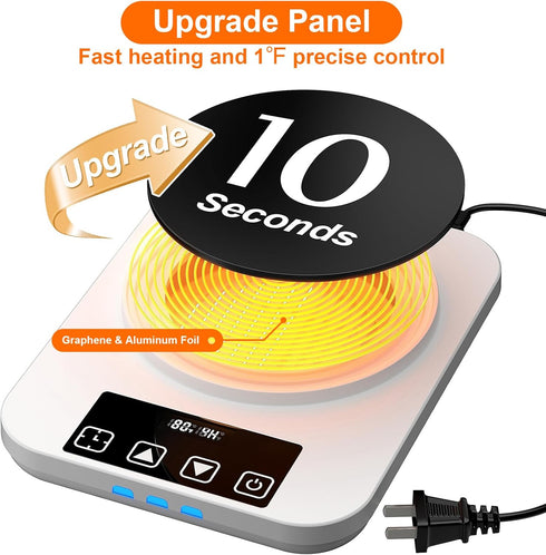 Electric Sourdough Starter Warmer, Upgrade Warming Heating Pad Mat for Sour Dough Starter, Sourdough Heater Proofing