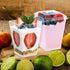 5 oz 100 Pack SHOPDAY Plastic Dessert Cups Small Clear Square Parfait Cups with Spoons, Mini Plastic Tumbler Serving