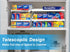 Pantry Organizers and Storage, 3 Tiers Expandable Foil and Plastic Wrap Organizer for Kitchen Cabinet Countertop (9.8"