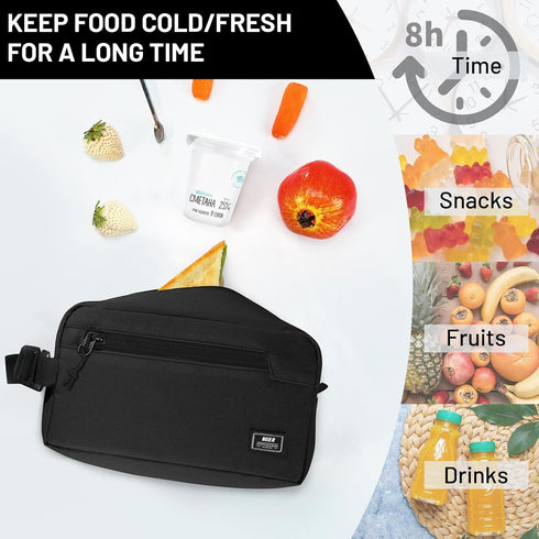 Frozen MIER Freezable Snack Bags Small Mini Cooler Lunch Bag Freezer Insulated Pouch for Kids Adults Work School Travel