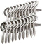Hangman 20 Piece Christmas Lights Hanger Hooks - Stainless Steel (QH-20)
