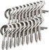 Hangman 20 Piece Christmas Lights Hanger Hooks - Stainless Steel (QH-20)
