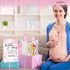 TrelaCo Sets 12 1 Cool Baby Shower Games Pcs Bottles with Bottle Chug Sign for Gender Reveal Baby Shower Party Favors