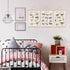 Set 3 16x12 Inch, of Dinosaur Posters Hanger Frame, Educational Artwork for Toddlers, Dinosaur Canvas Wall Art Kids
