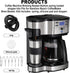 Coffee Maker Brew Basket Water Stop Valve Kit, 2 Sets for Hamilton Beach FlexBrew Coffee Makers Basket 990117900