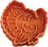 R&M International 0 Autumn Pastry/Cookie/Fondant Stampers, 4-Piece Set, Turkey, Acorn, Pumpkin